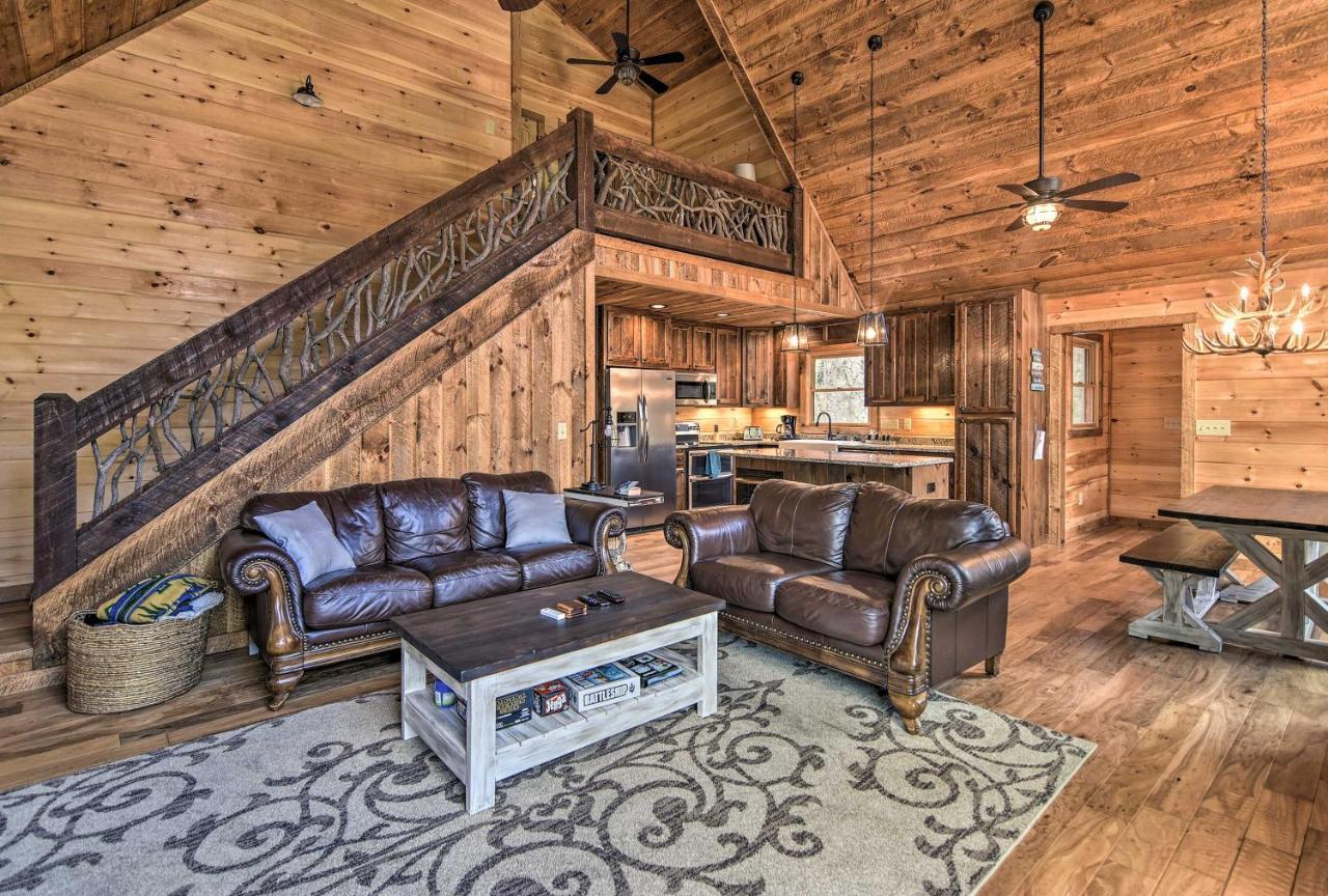 Modern Murphy Cabin With Nottely River Views! Ngoại thất bức ảnh