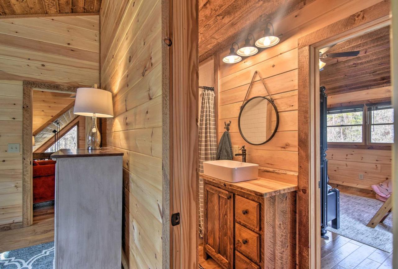 Modern Murphy Cabin With Nottely River Views! Ngoại thất bức ảnh